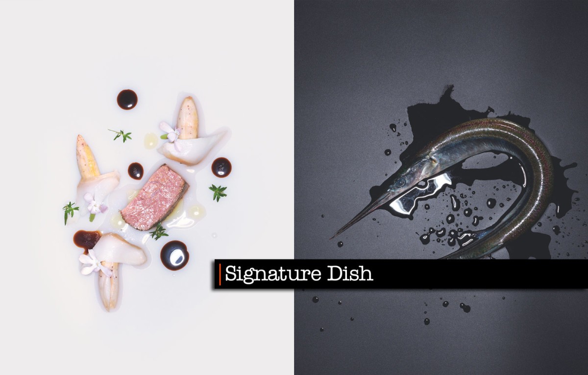 Signature Dish von Heiko Antoniewicz und Adrien Hurnungee