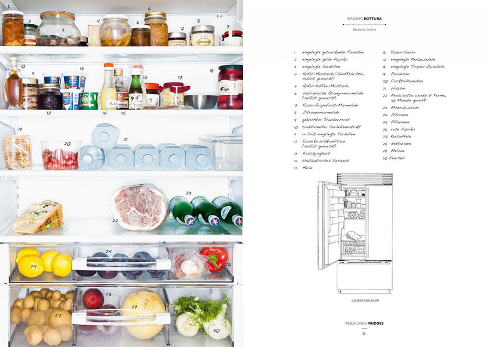 Inside Chefs`Fridges, Europe