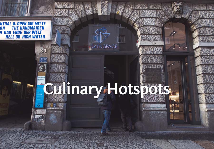 Culinary Hotspots: “Data Kitchen”