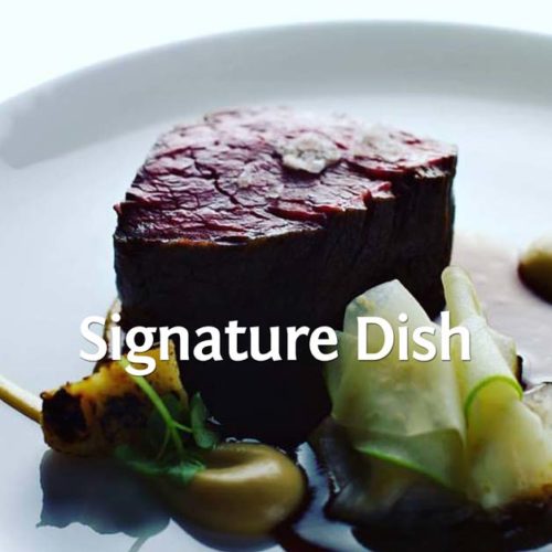 Ein Signature Dish von Daniel Lengsfeld