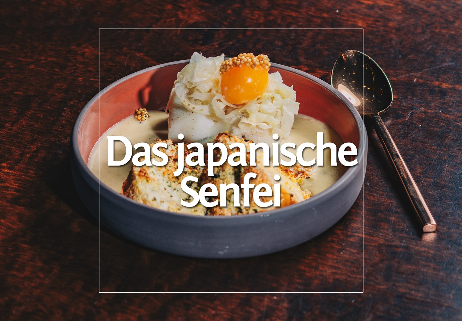 Senfei auf die japanische Art