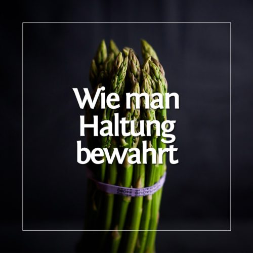 Haltungsformen