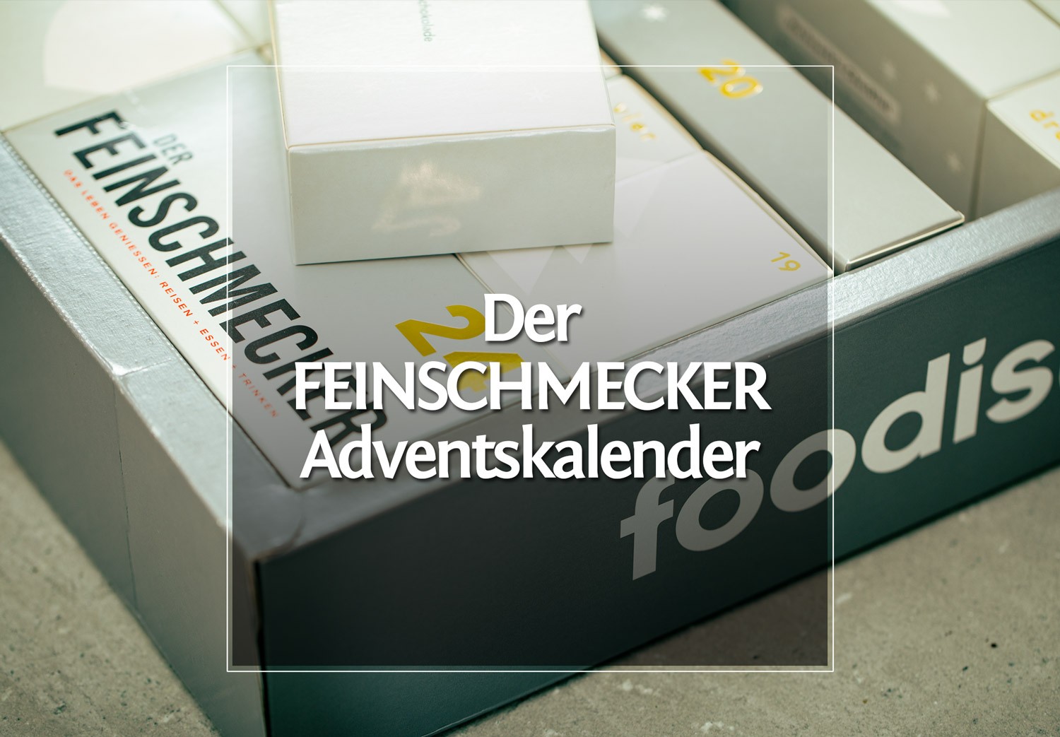 Der FEINSCHMECKER Adventskalender von foodist