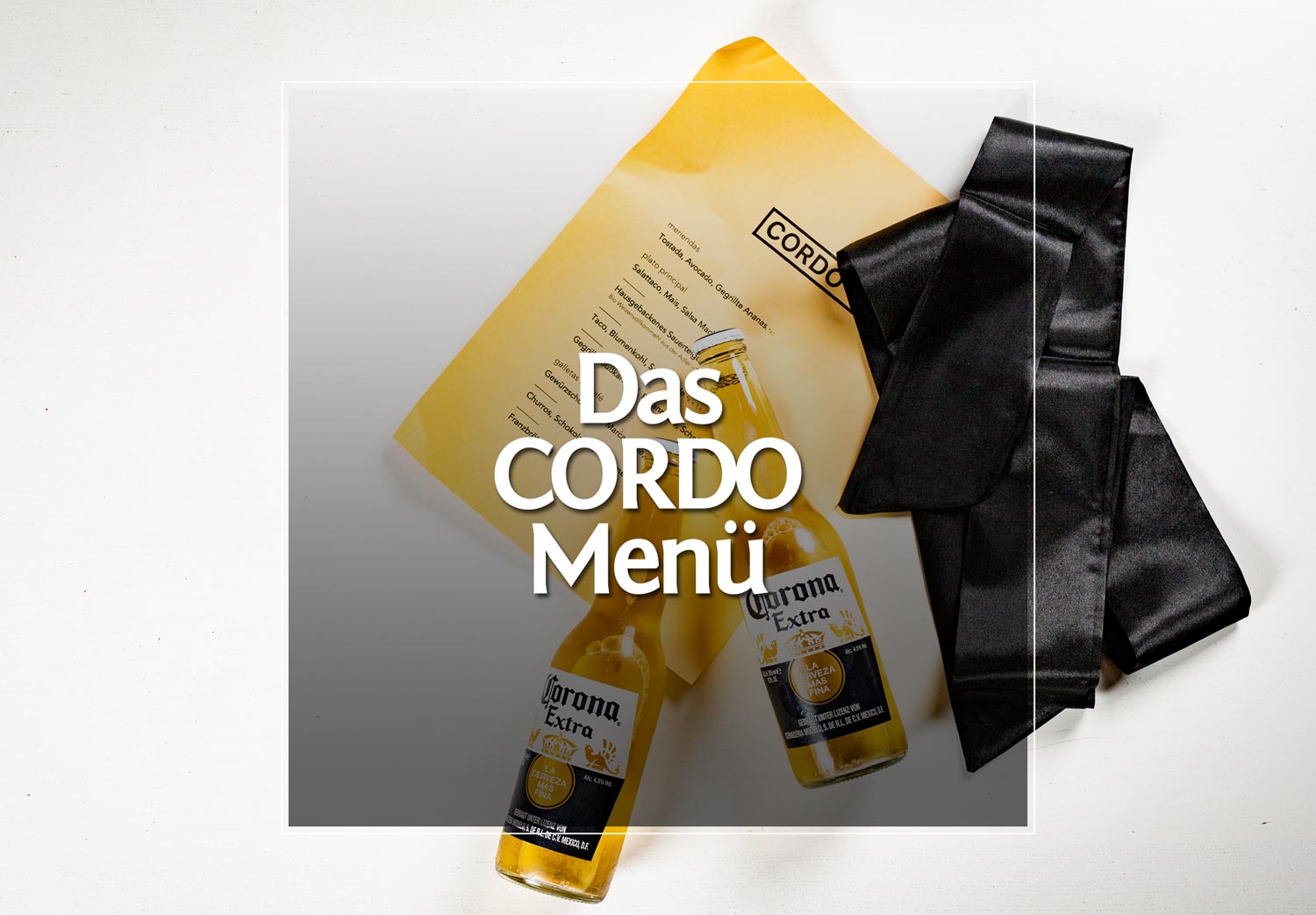 Das CORDO Menü